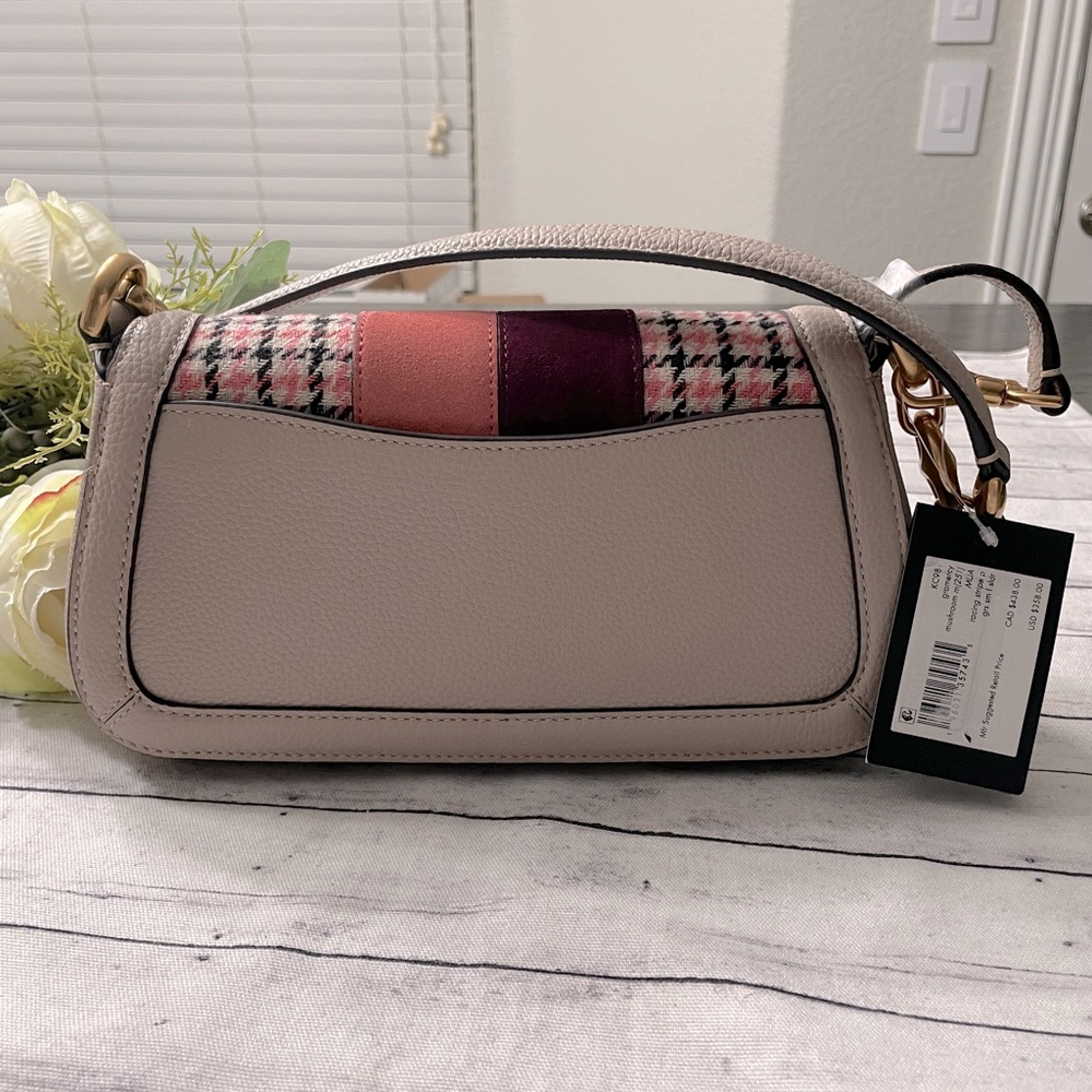 Kate Spade NewYork
Gramercy Racing Stripe Plaid Twill Fabric Small Flap … - Picture 4 of 13